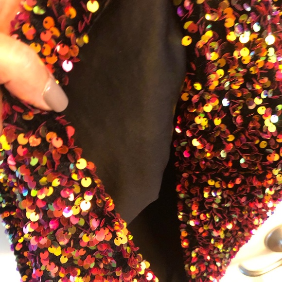 Betsey Johnson Sequin Cocktail Drezs - Picture 8 of 8